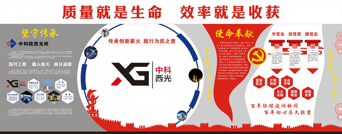 質量就是生命，效率就是收獲。